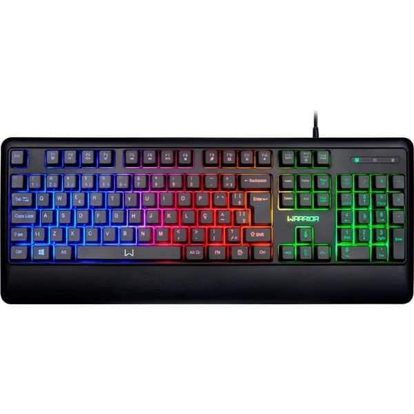 Teclado Gamer Legacy, Conexão USB 2.0, ABNT2, RGB, Base Antiderrapante, TC315, Warrior - CX 1 UN