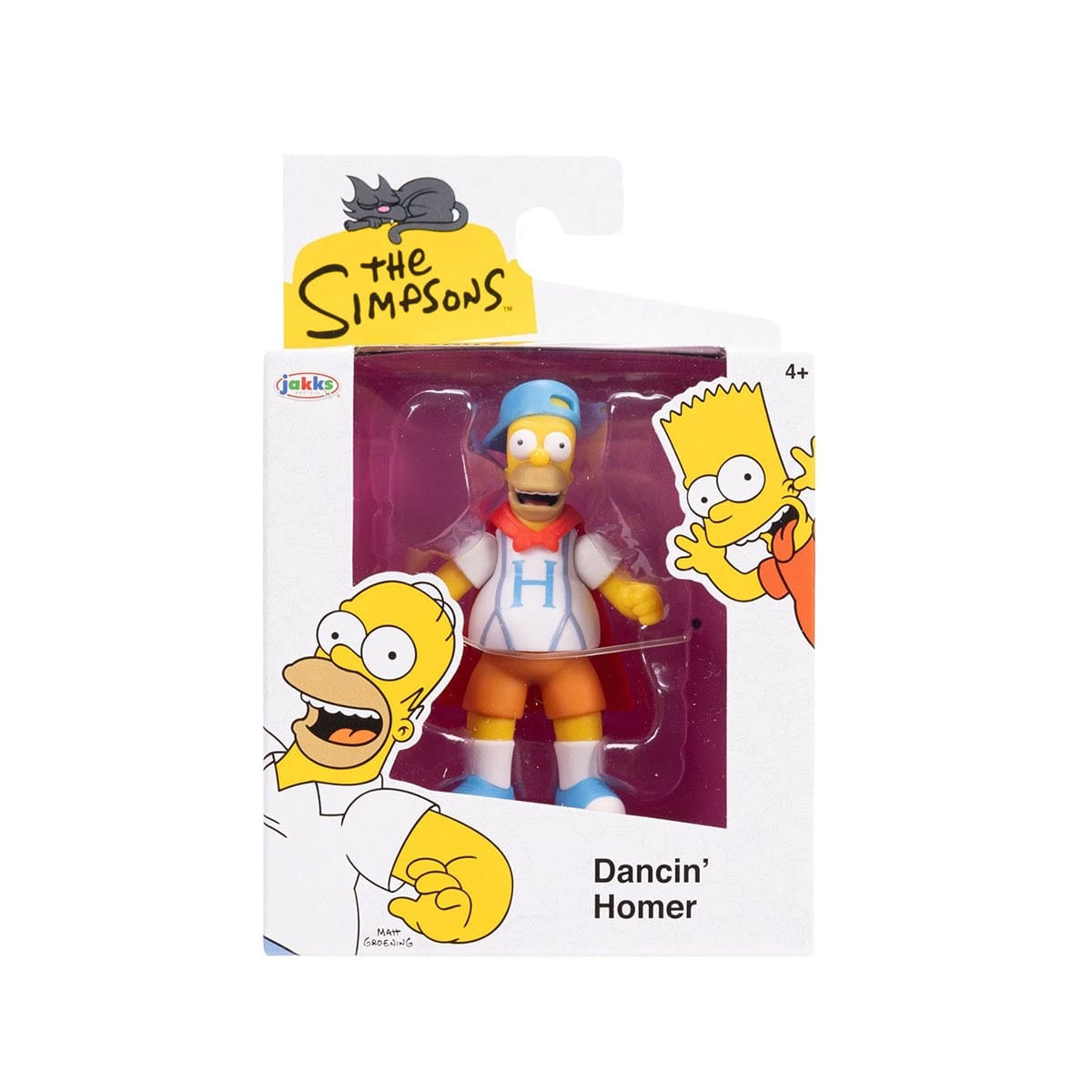 Boneco Homer Dançarino de 7cm - Os Simpsons