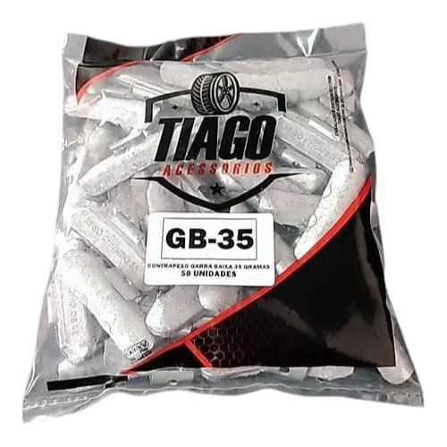 Chumbo Balanceamento Contra Peso Garra Baixa 35g 50un