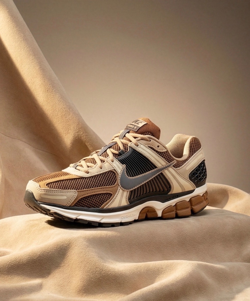Nike Zoom Vomero 5 Brown Khaki — 40, Novo