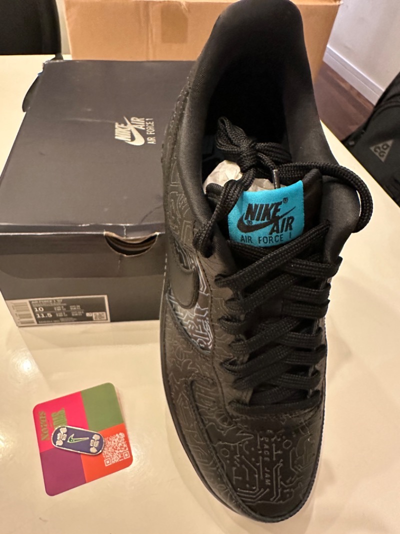 Foto 3 de Space Jam x Nike Air Force 1 Computer Chip — 42, Novo