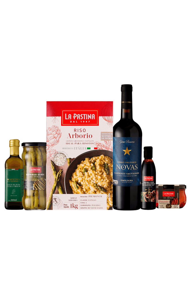 Kit Risoto e Novas Emiliana