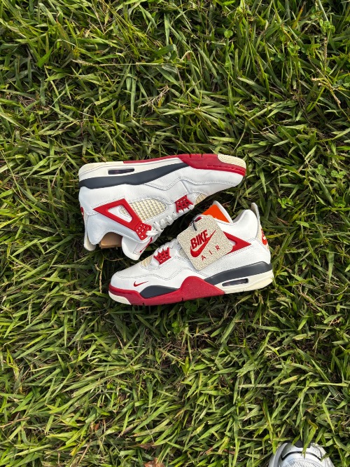 Nigel Sylvester x Air Jordan 4 Brick After Brick — 39 / 40, Novo