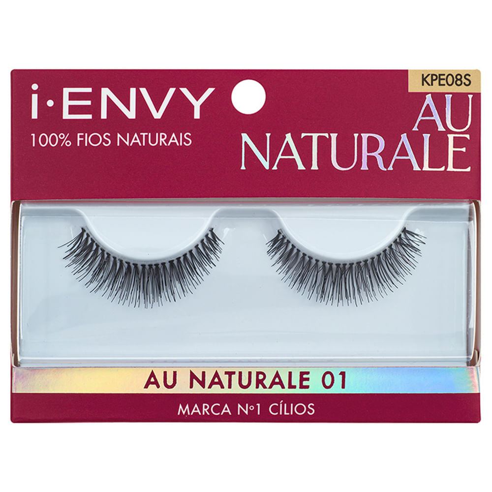 Cílios Postiços Au Naturale 01 First Kiss - Cílios Postiços — Pack Unitário