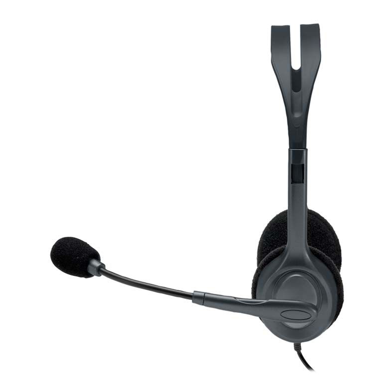 Foto 2 de Headset Logitech H111 Stereo Preto, 981-000612