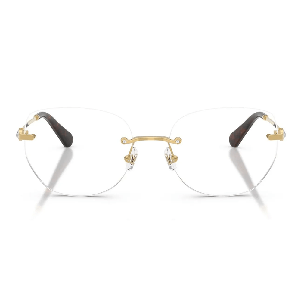 Armação para Óculos de Grau Feminina Swarovski SK1038 Dourado