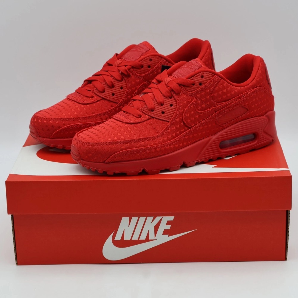 Nike Air Max 90 Premium Valentine’s Day University Red — 42.5, Novo