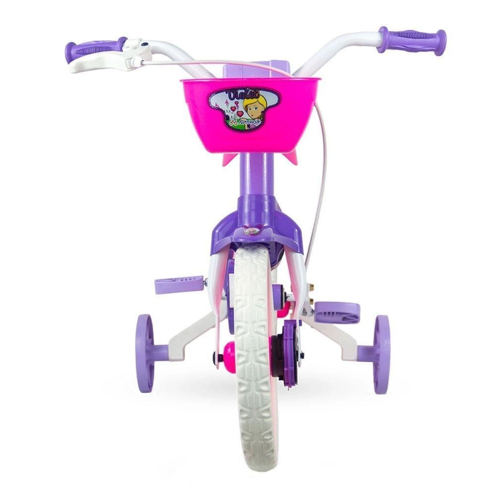 Foto 4 de Bicicleta Infantil Violet Aro 12 Com Garrafinha Violeta/rosa