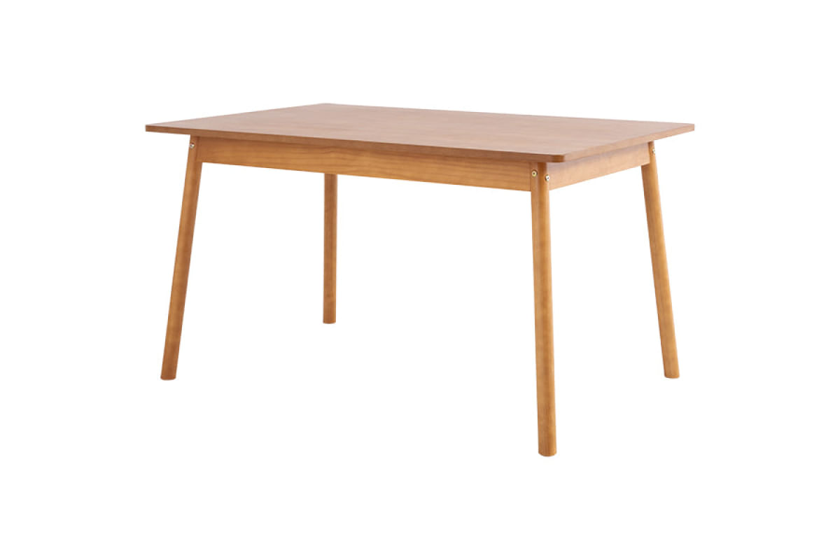 Mesa de Jantar 6 Lugares Baviera - Nozes - Meu Móvel de Madeira Marrom