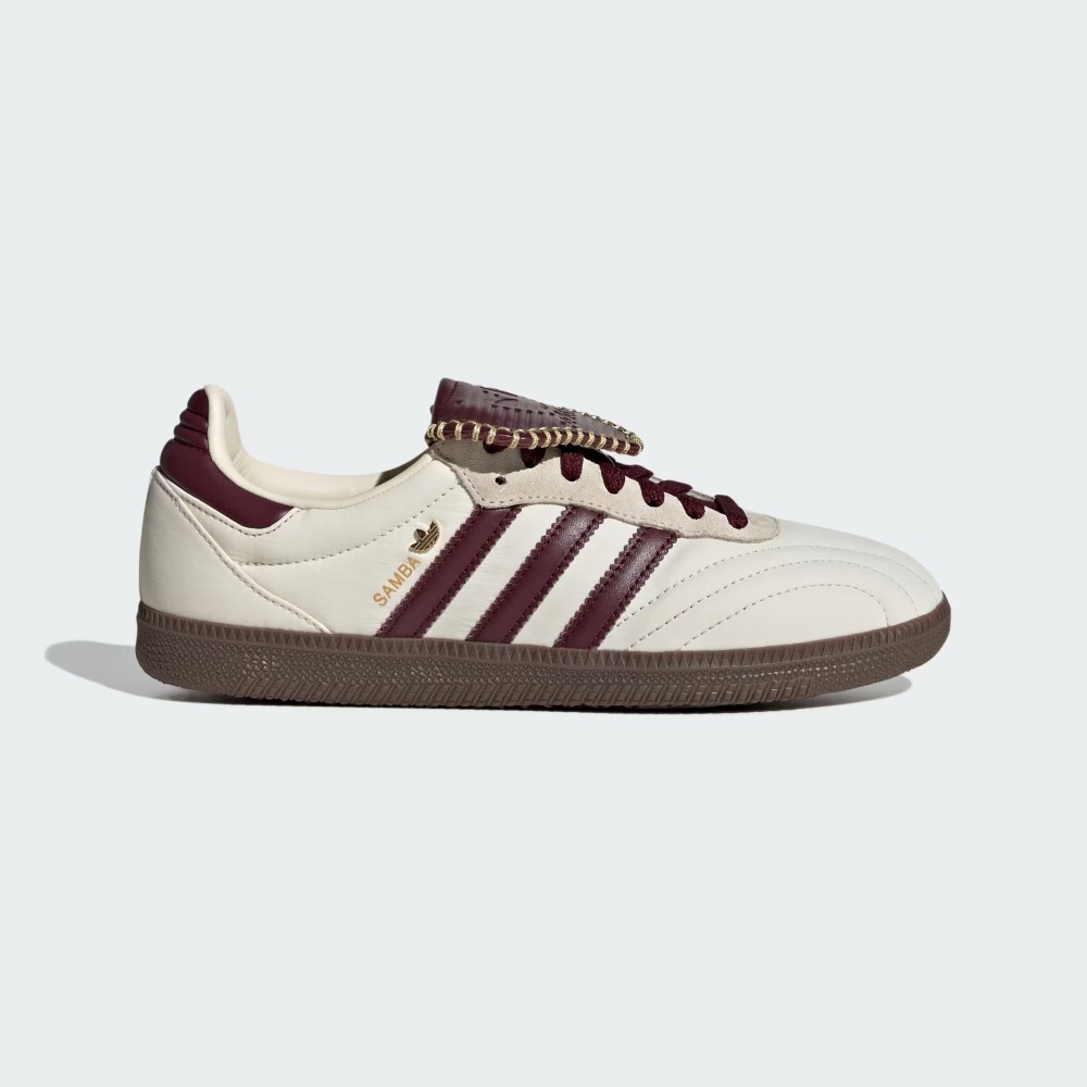 adidas Samba LT Cream White Maroon — 41, Novo