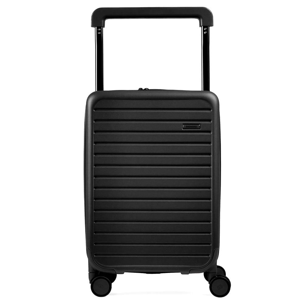 Mala de Bordo 10 kg Policarbonato 4 Rodas Nova Bahamas Preta P / Preto