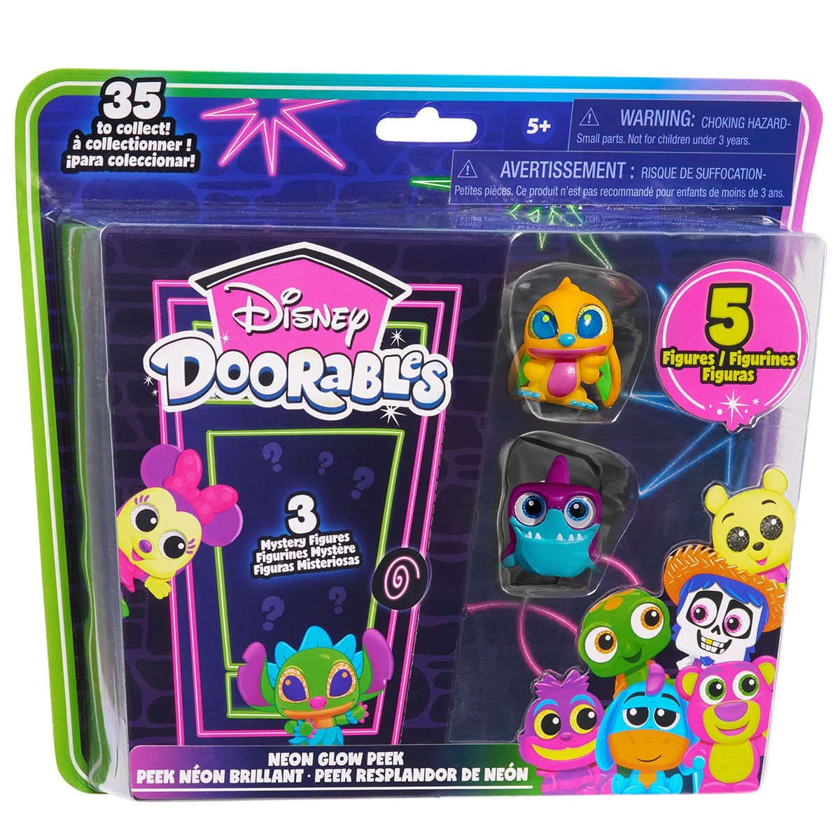 Doorables, Bonecos Stitch, Bruce + 3 Supresa