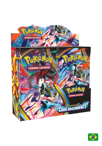 Caixa de Booster ME04 Caos Ascendente Pokémon TCG PT-BR — Único, Novo