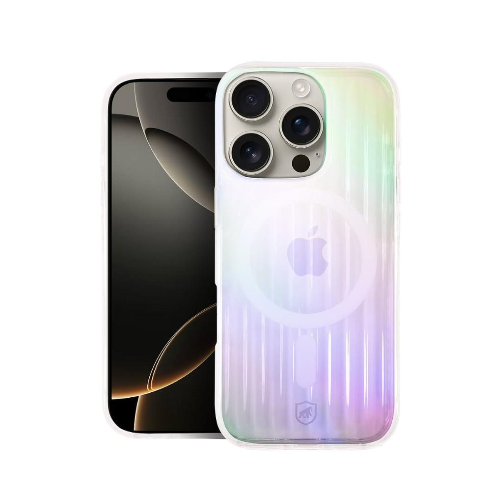 Capa para iPhone 16 Pro - Rainbow Transparente - Gshield