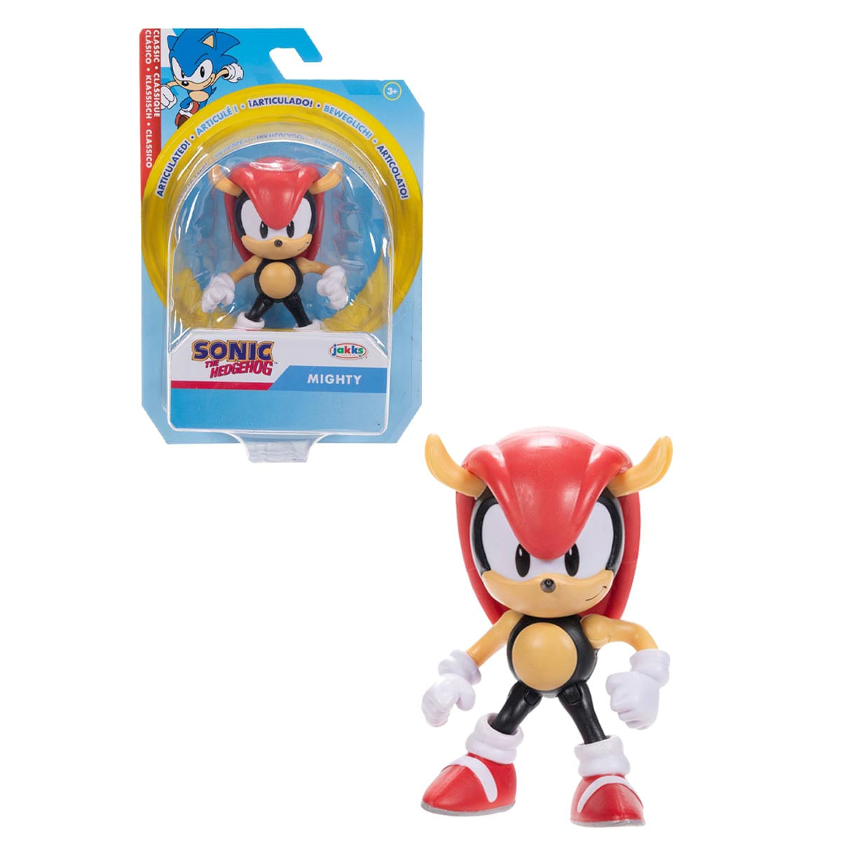 Foto 2 de Boneco Mighty Clássico de 6cm - Sonic