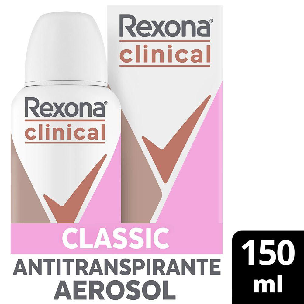 Desodorante Antitranspirante Rexona Clinical Classic 150ml