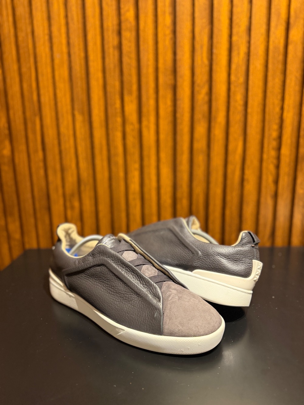 Zegna Triple Stitch Vintage Brown — 43.5, Usado