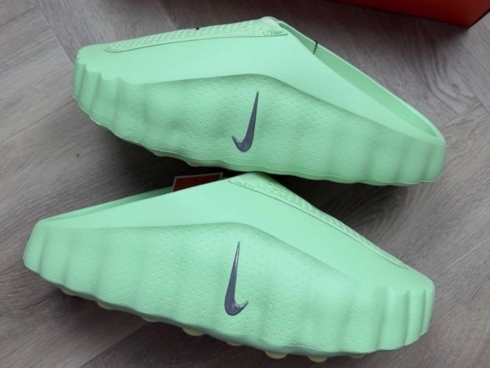Nike Mind 001 Slide Cucumber Calm Barely Volt — 46, Novo