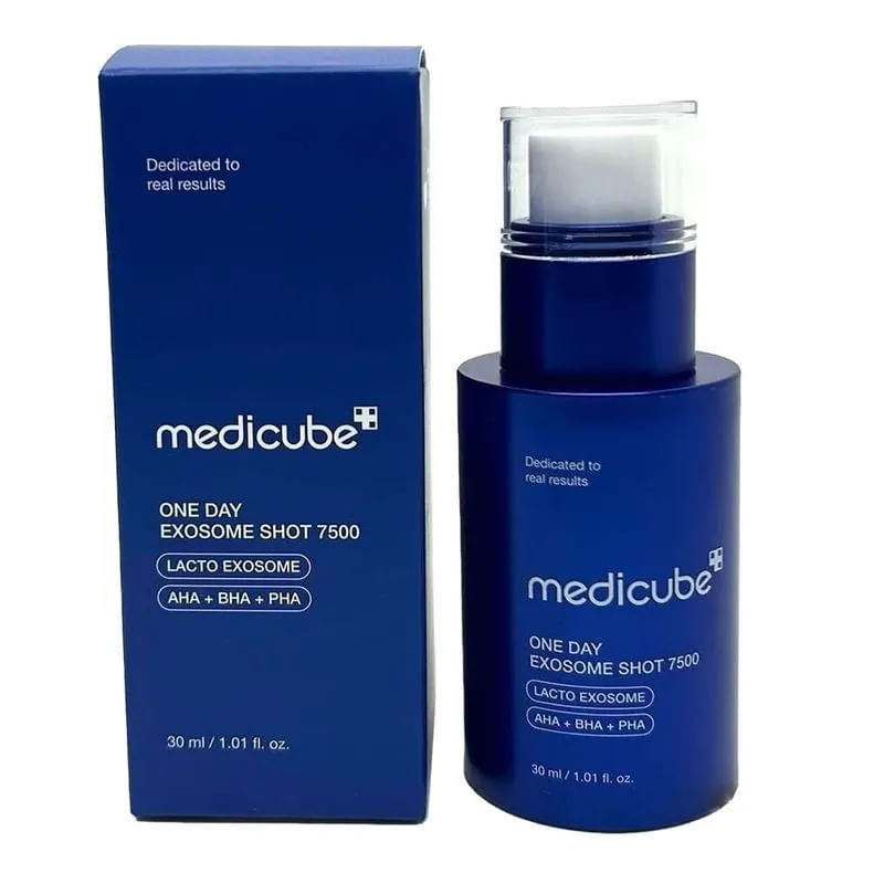 MEDICUBE ONE DAY EXOSSOMA SHOT SERUM PARA POROS 7500 30ml