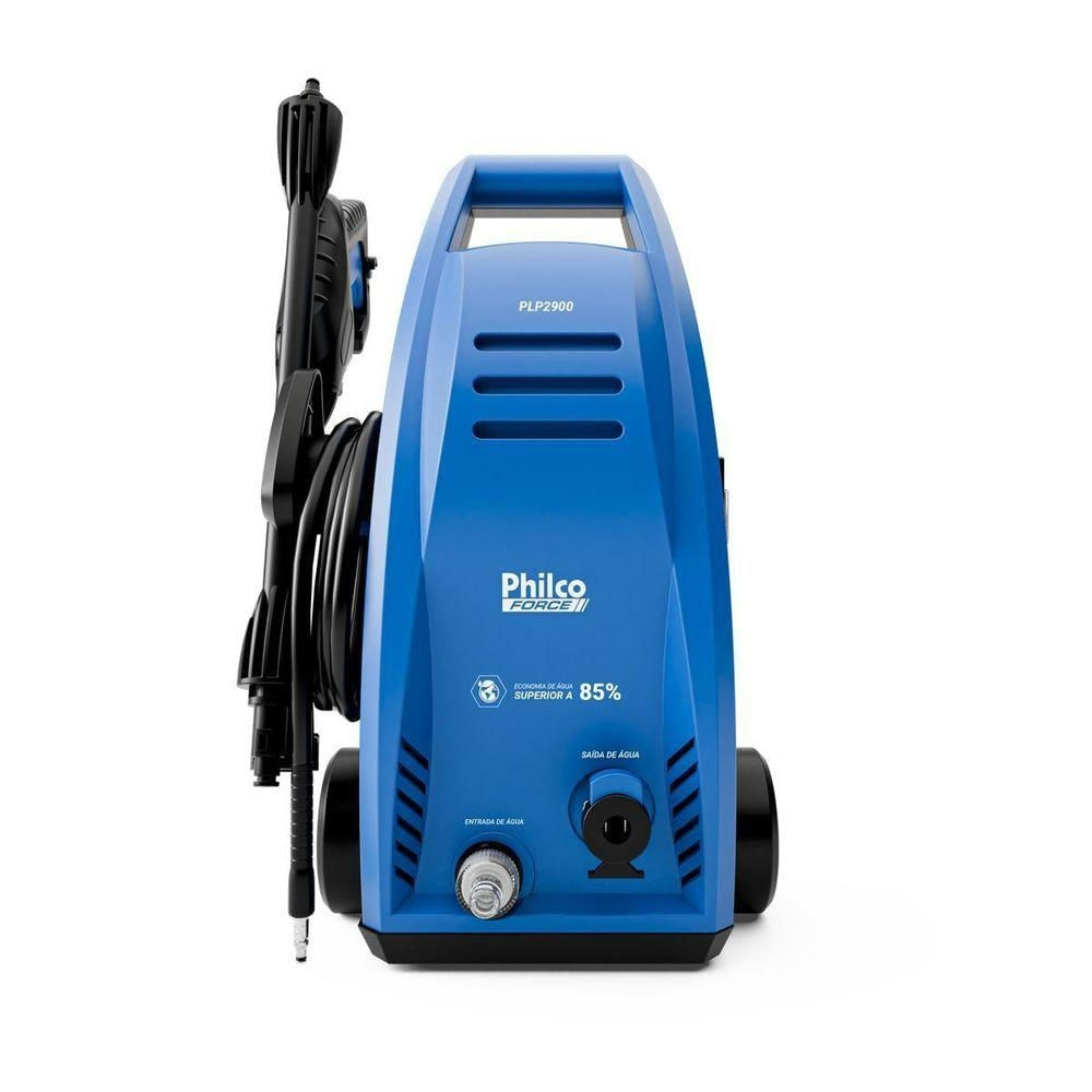 Lavadora de Alta Pressão Philco PLP2900 Force 1800PSI 1600W 408L-h Azul 110V