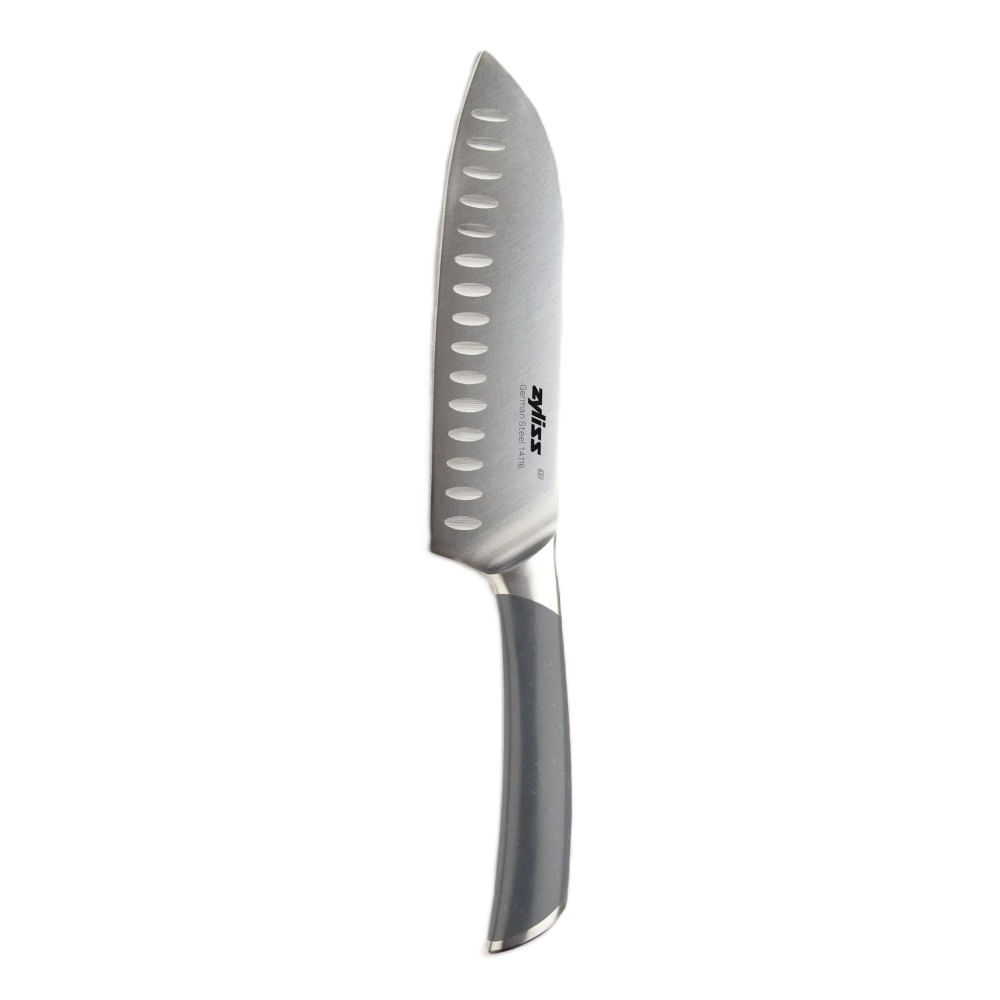 FACA SANTOKU ZYLISS COMFORT PRO 18CM EM AÇO INOX CINZA 4088590681