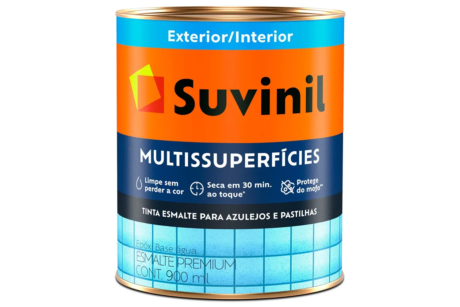 ESMALTE MULTI SUP EPOXI BASE AGUA AC BR 0,9L SUVINIL