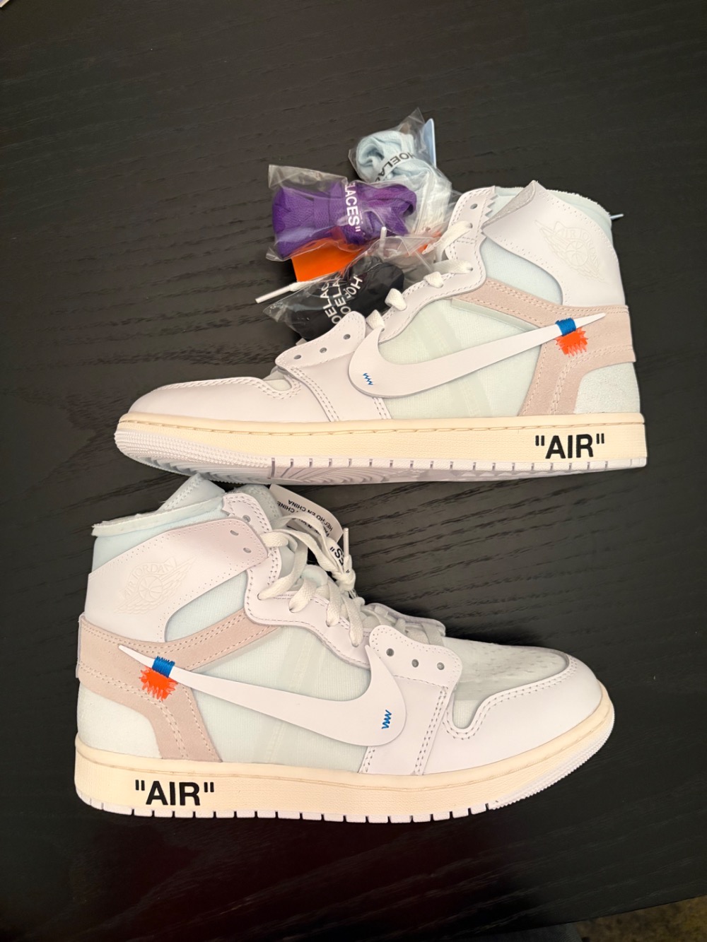 Virgil Abloh Archive x Air Jordan 1 High Retro Alaska (2026) — 42, Novo
