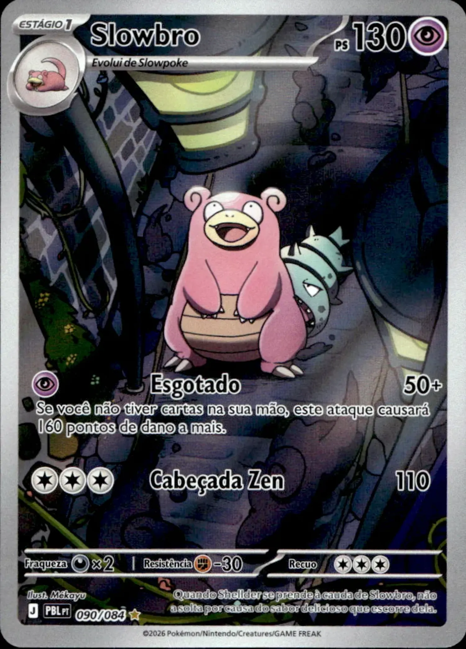 Slowbro (90/84) Escuridão Absoluta Pokémon TCG — Near Mint, Novo