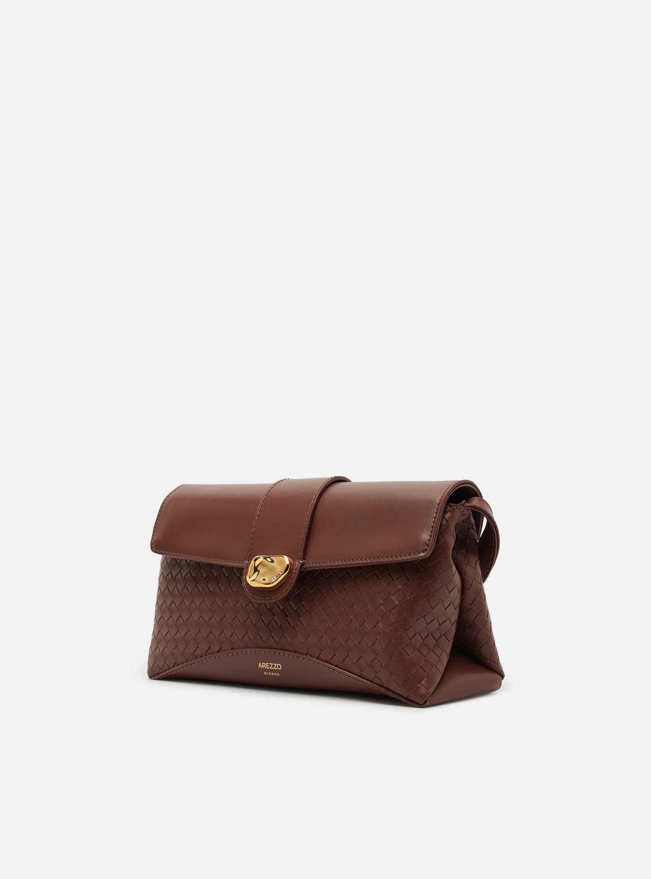 Foto 2 de Bolsa Tiracolo Preta Média Tressê Metais