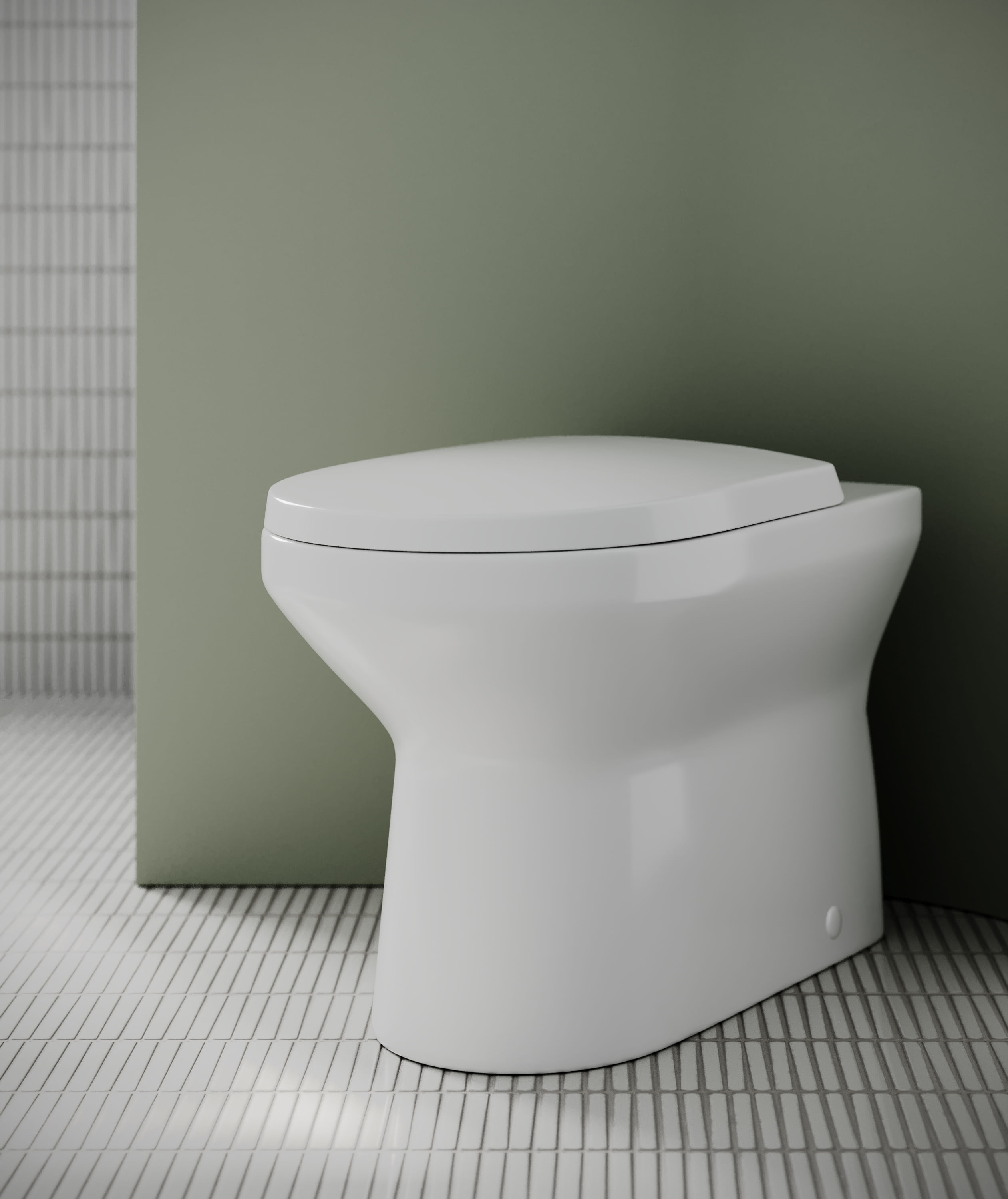 Vaso Sanitário Convencional Span Round Branca Kohler