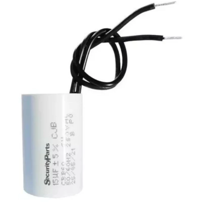 Capacitor 15uf 250VAC Motor Portão Eletrônico Ppa Rossi Rcg Garen AGL INTELBRAS OMEGASAT