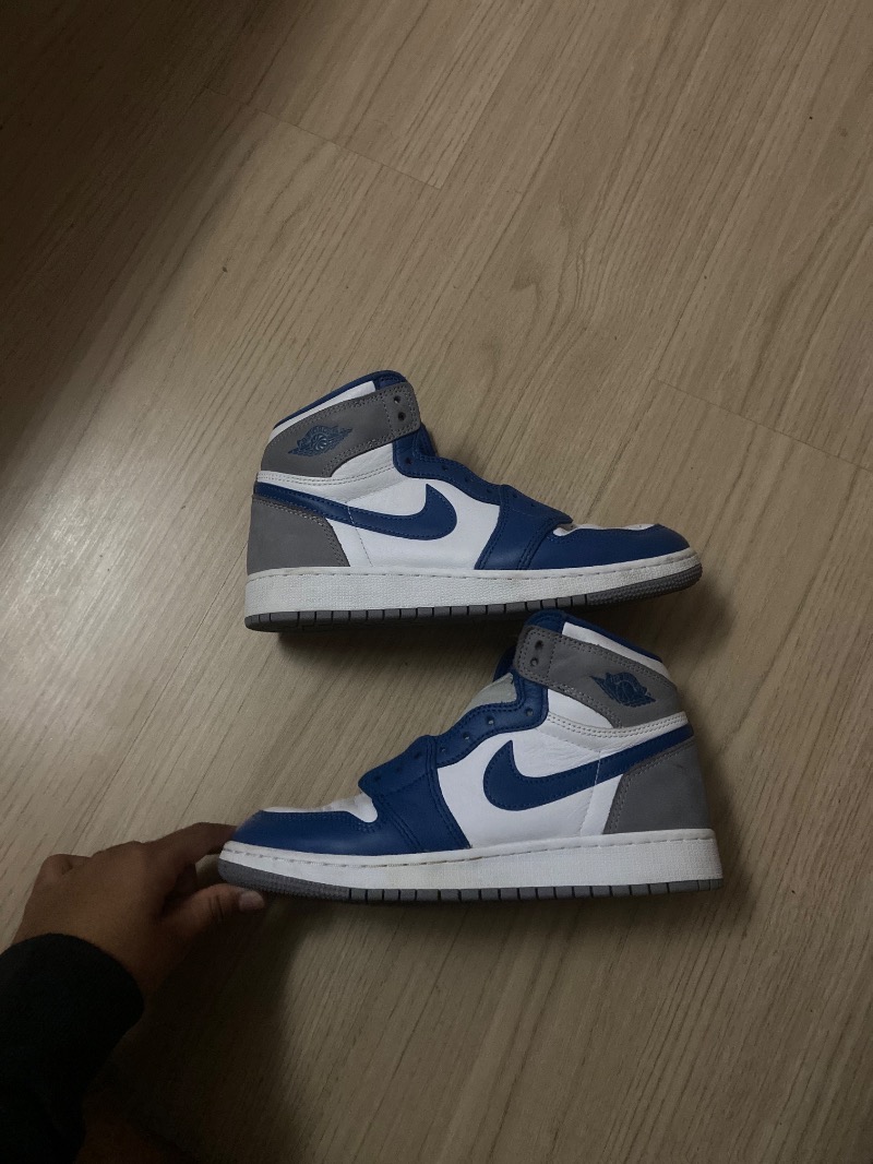 Foto 2 de Air Jordan 1 High OG True Blue — 37, Usado