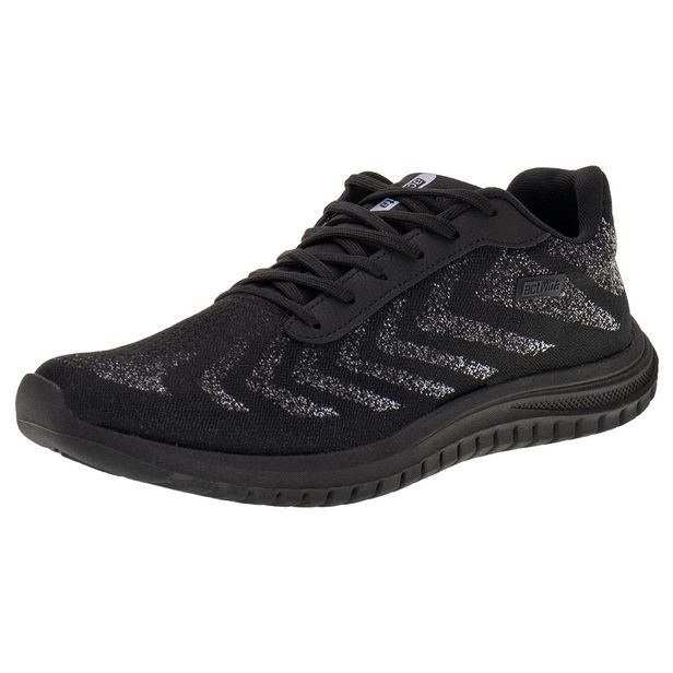 Tênis Masculino Actvitta 4928103 PRETO/CINZA 39