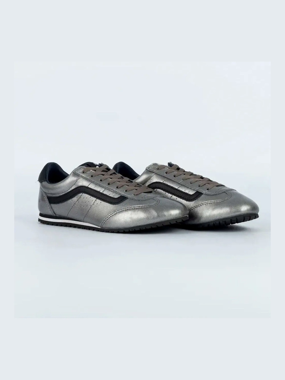 Vans Super Lowpro Gun Metal Grey — 34 / 35, Novo