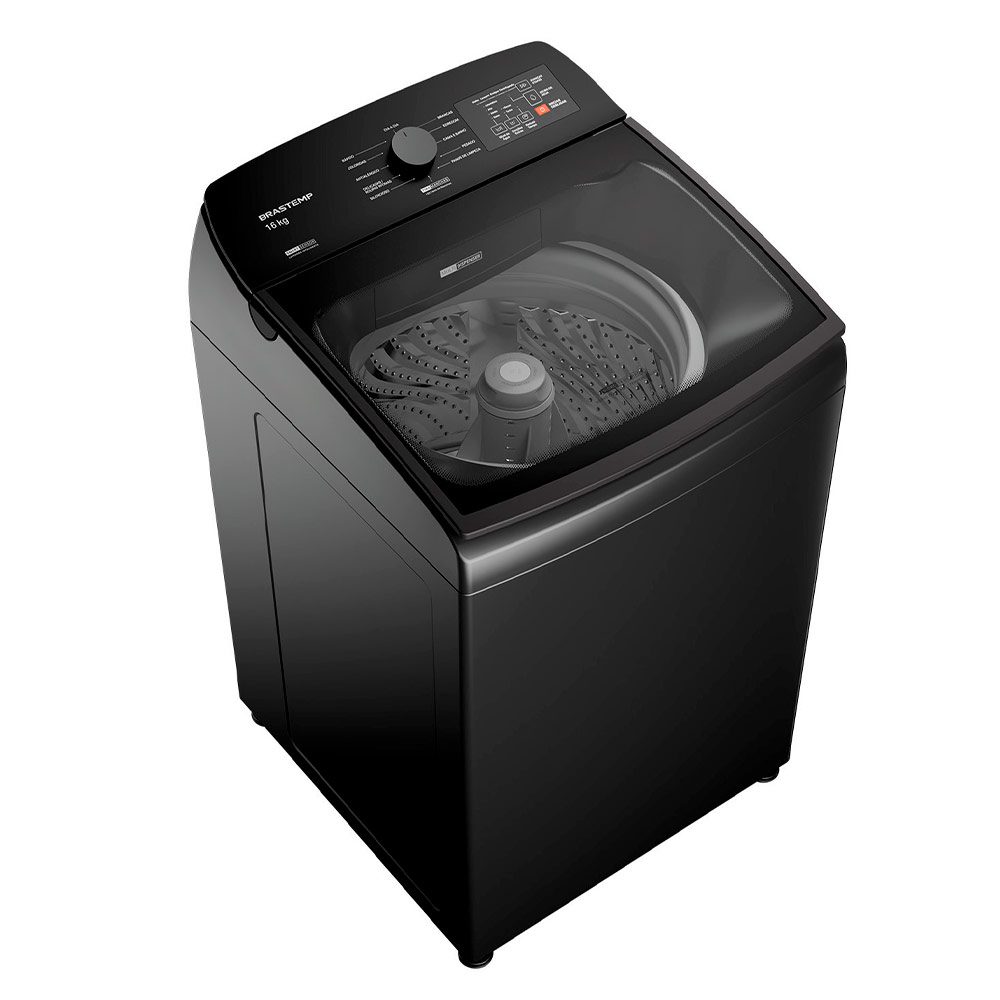 Foto 3 de Lavadora de Roupas Brastemp 16Kg Cinza Platinum com 12 Programas de Lavagem com Smart Sensor - BWF16A9