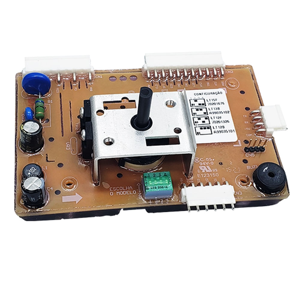 Placa Multi Modelos Emicol para Lavadora LT15F - Bivolt
