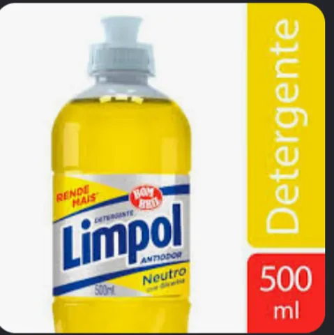 Detergente Líquido Limpol Neutro 500ml
