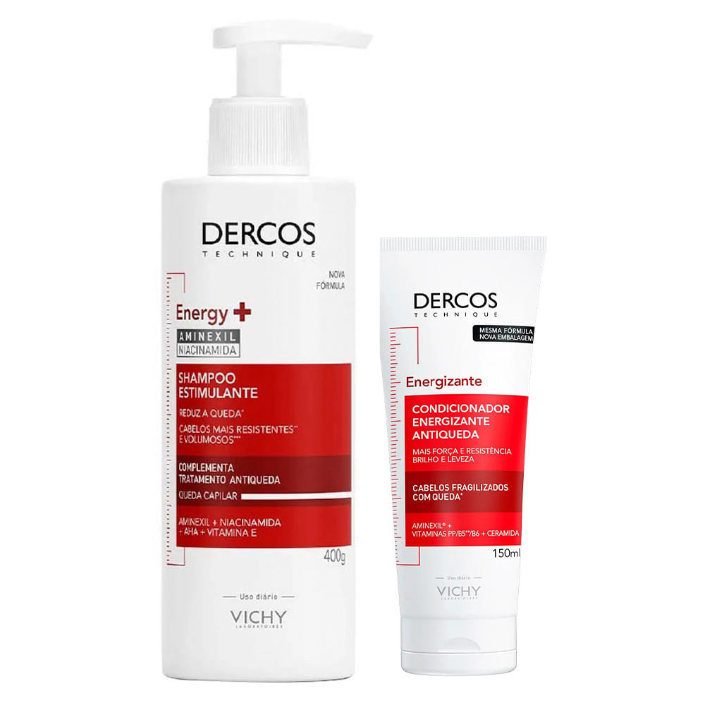 Vichy Dercos Energy+ Kit - Shampoo + Condicionador — Kit
