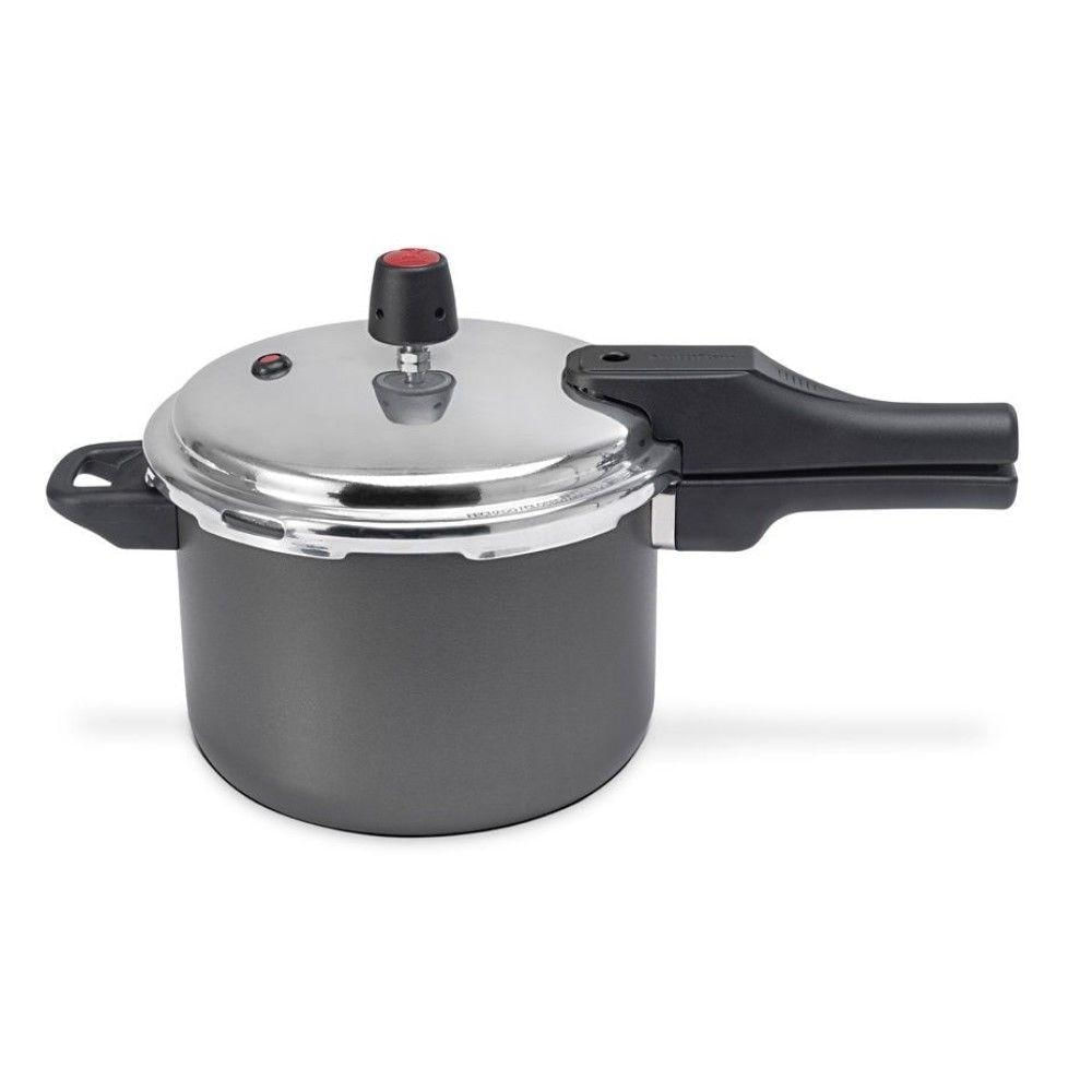 Panela Pressão Indução Grafite 20 Cm 4,5 L Antiaderente