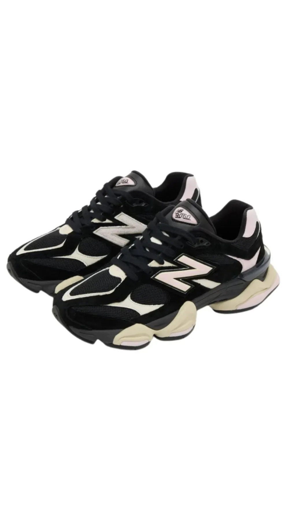 New Balance 9060 JD Exclusive Black Pink White — 37 / 38 / 39 / 40 / 41, Novo