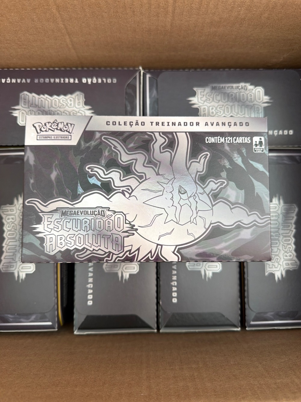 Coleção Treinador Avançado ME05 Escuridão Absoluta Pokémon TCG PT-BR — Único, Novo
