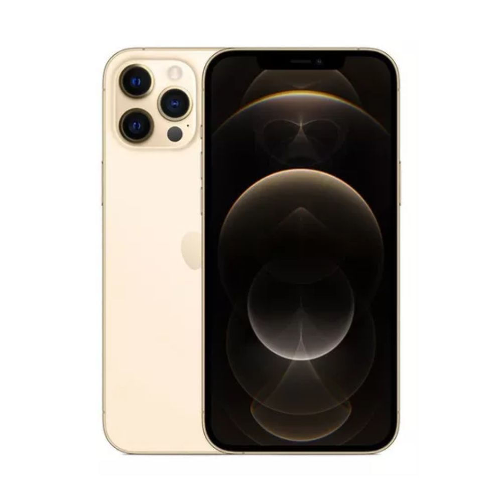 Seminovo: iPhone 12 Pro Max 128 GB com 6 GB RAM Dourado Excelente