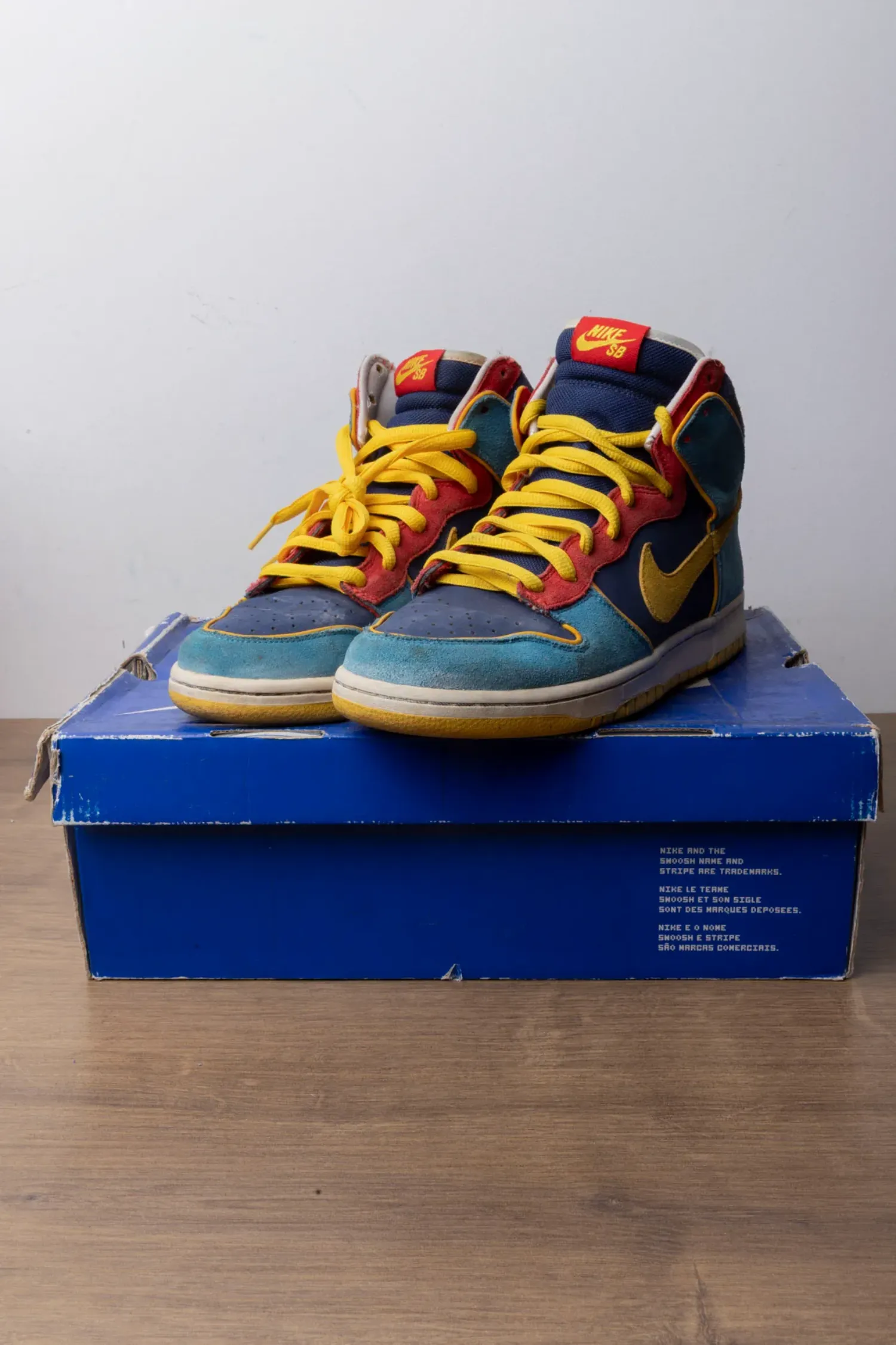 Nike SB Dunk High Pacman — 42, Usado