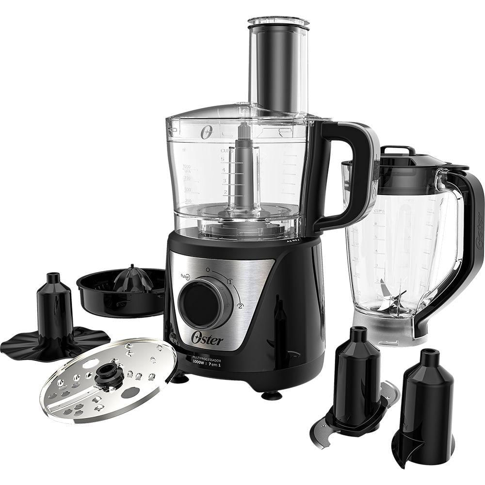 Foto 4 de Multiprocessador de alimentos Oster Black 7 em 1 OMPR850