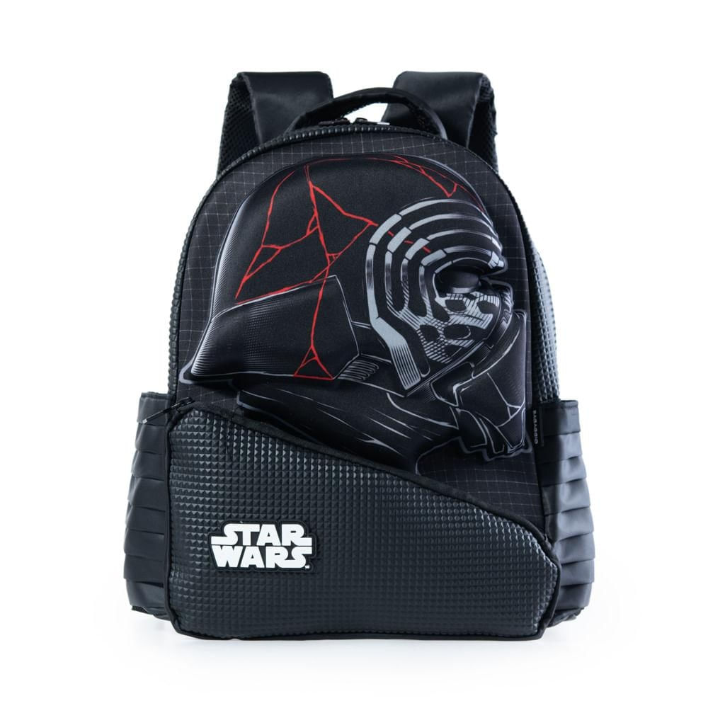 Mochila Escolar Star Wars Kylo Ren U / Preto