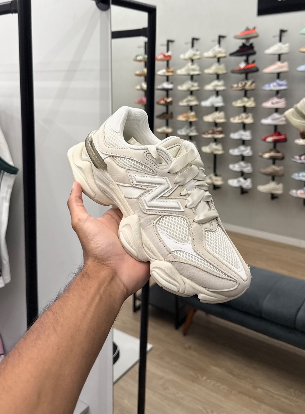 ASOS x New Balance 9060 Exclusive White Beige — 39 / 40 / 40.5 / 41, Novo