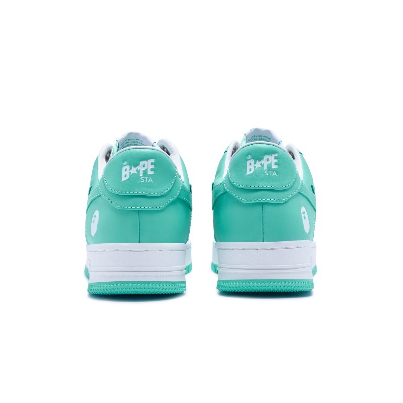 Foto 4 de A Bathing Ape Bape Sta White Green — 39.5, Novo