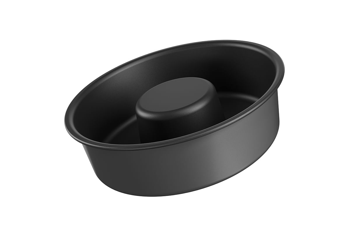 Forma para Bolo Pudim Brinox Bakeware Ø 22 x 8,5 cm Grafite Grafite