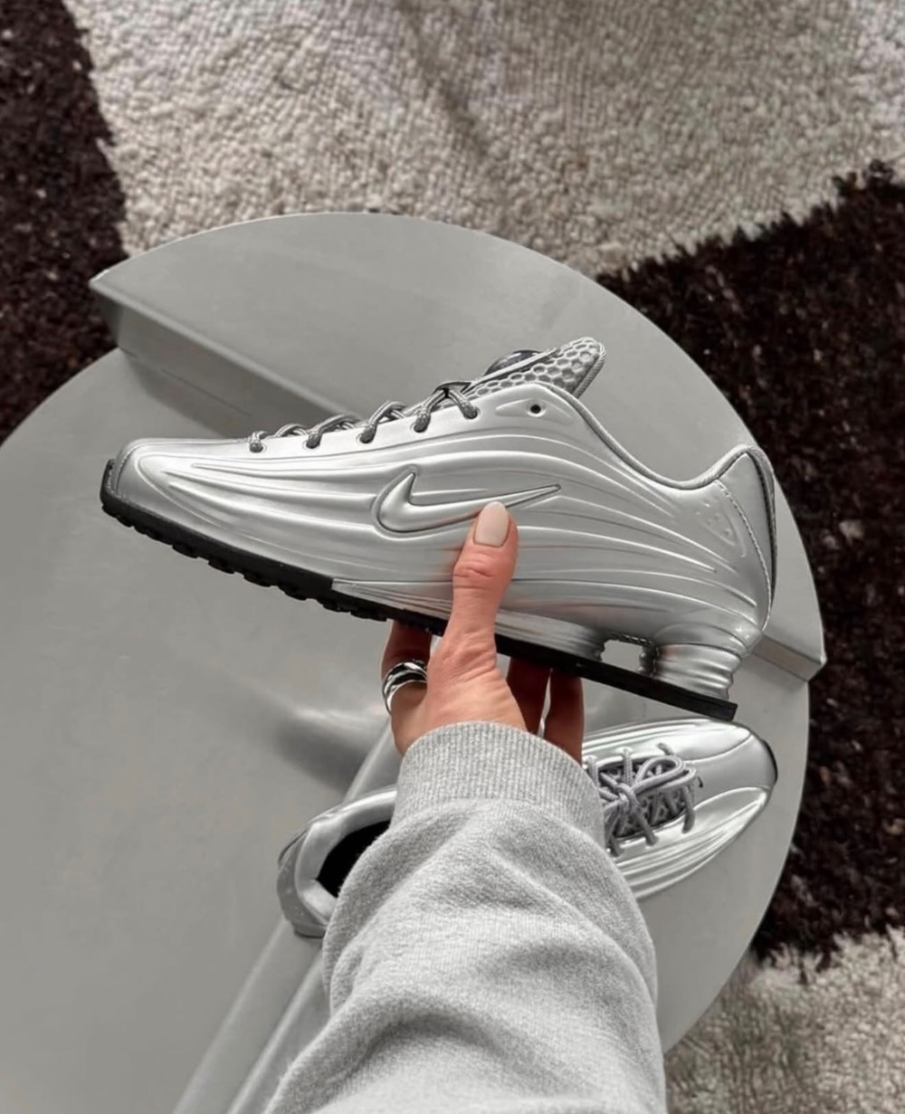 Nike Shox Z Metallic Silver — 34, Novo