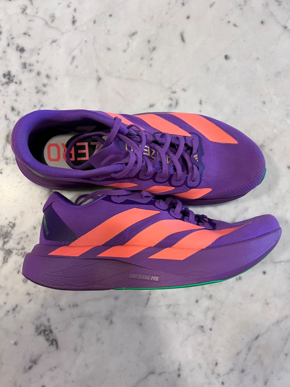adidas Adizero Evo SL Woven Rio Active Purple Feminino — 38, Usado